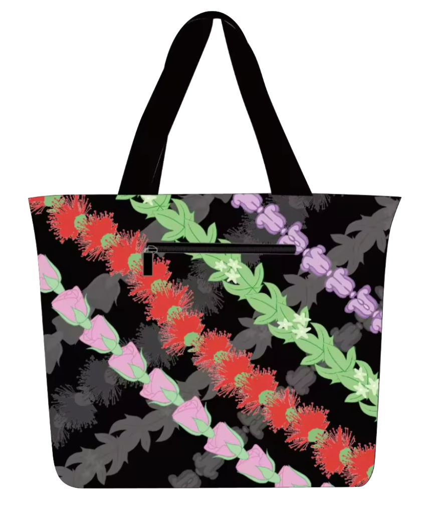 All Over Print Waterproof Tote Bag | Ho'olaule'a 2025